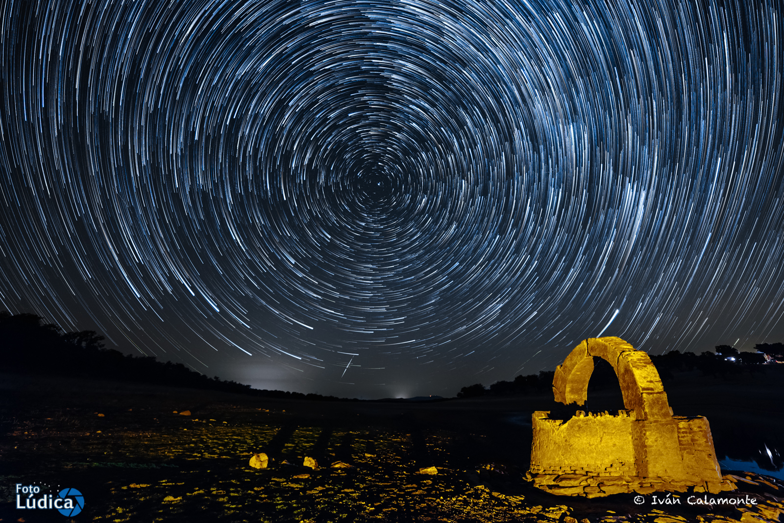 Startrail Pozo Cornalvo